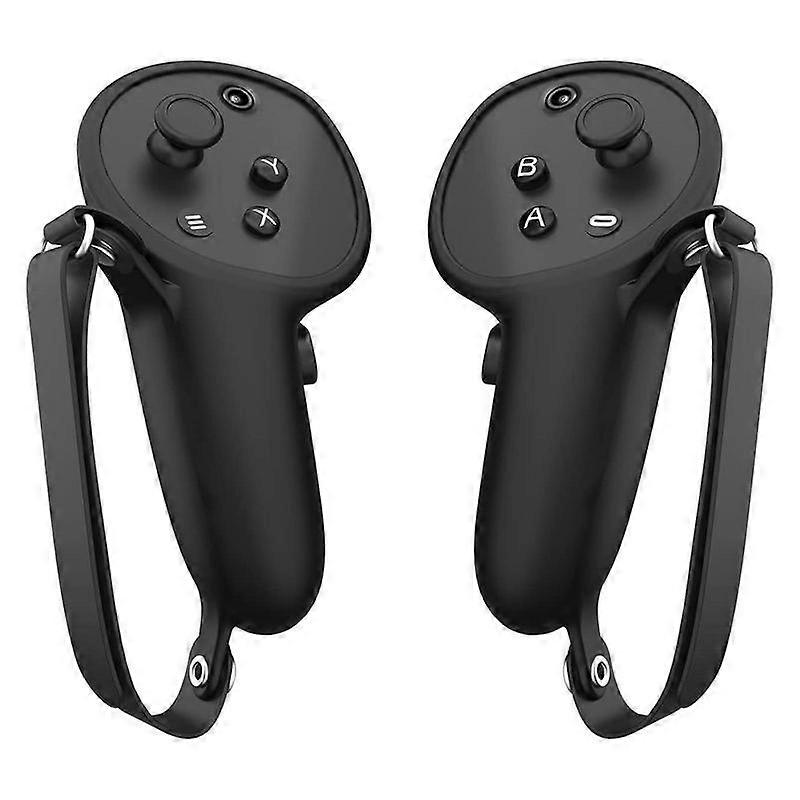 Protective Cover For Meta Quest Pro Controller Silicone Shell Cover Adjustable Knuckle Strap For VR Headset Accessories