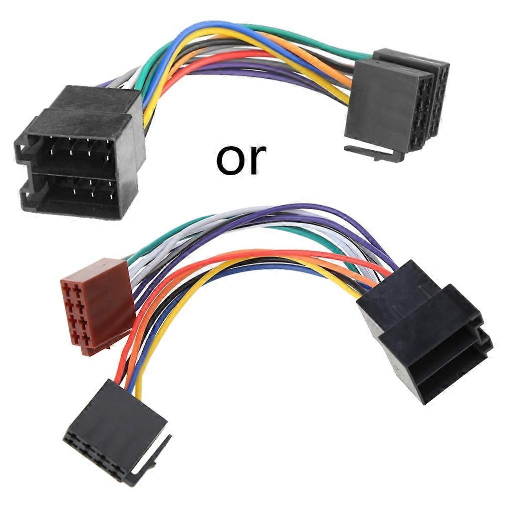 Stereo Radio Wire Harness Aftermarket Install Power/Speaker Connector for MK4