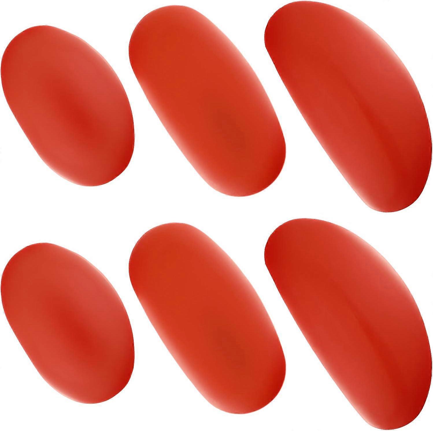 6 Pieces Pottery Clay Rib Soft Rubber Pottery Ribs Ceramic Pottery Ribs for Modeling Clay Pottery Artists,Tool