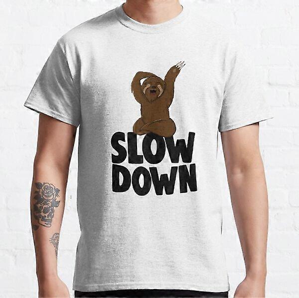 Slow Down Sloth T-Shirt Classique-RK10797