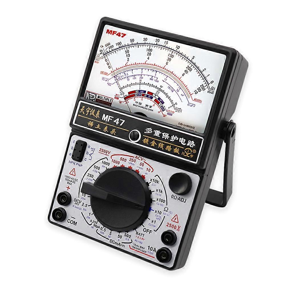 Ammeter Ampere Meter Panel Mechanical Pointer Current Meters-Voltage Multimeter