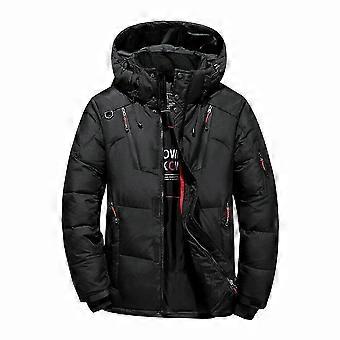 upouusi Men Winter Warm Duck untuvatakki Suksi Snow Thick Hooded Puffer Coat Parka