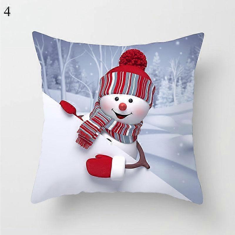 Print Pillowcase Sofa Cushion Cover Design Style -447