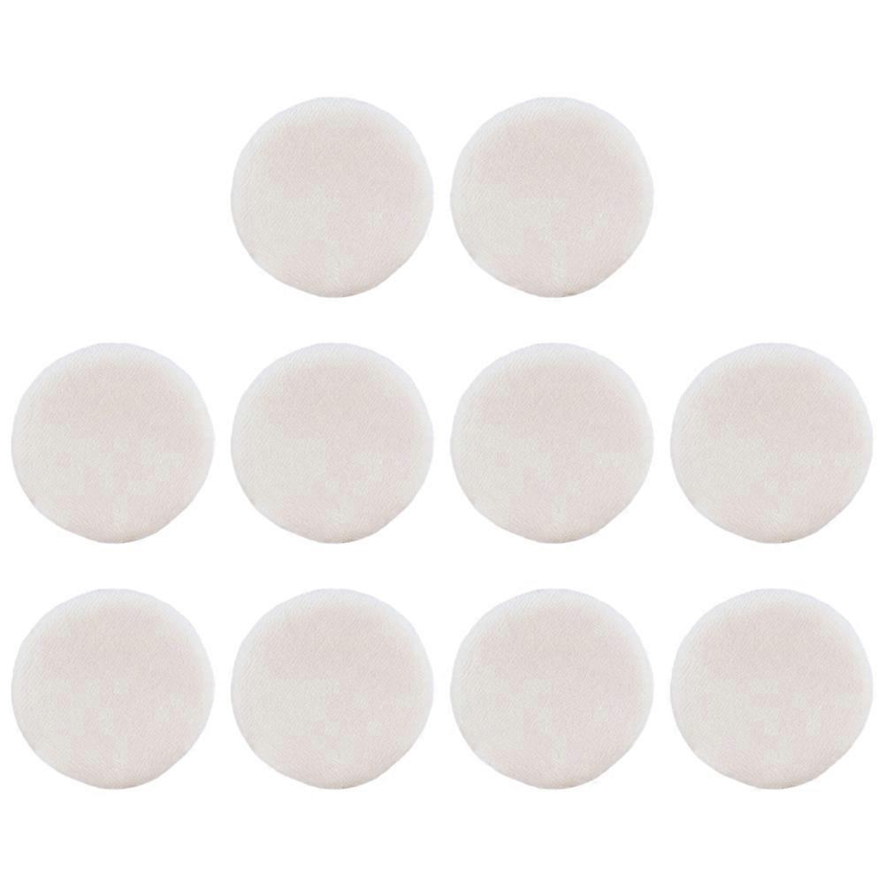 10 PCS Triangle Maquillage Houppette Coton Houppette Visage Maquillage Houppette Corps Houppette Minérale Houppette
