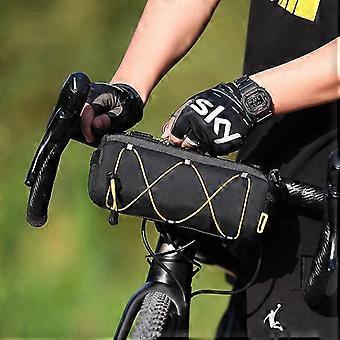 Borsa da manubrio per bici, borsa per tubo anteriore per