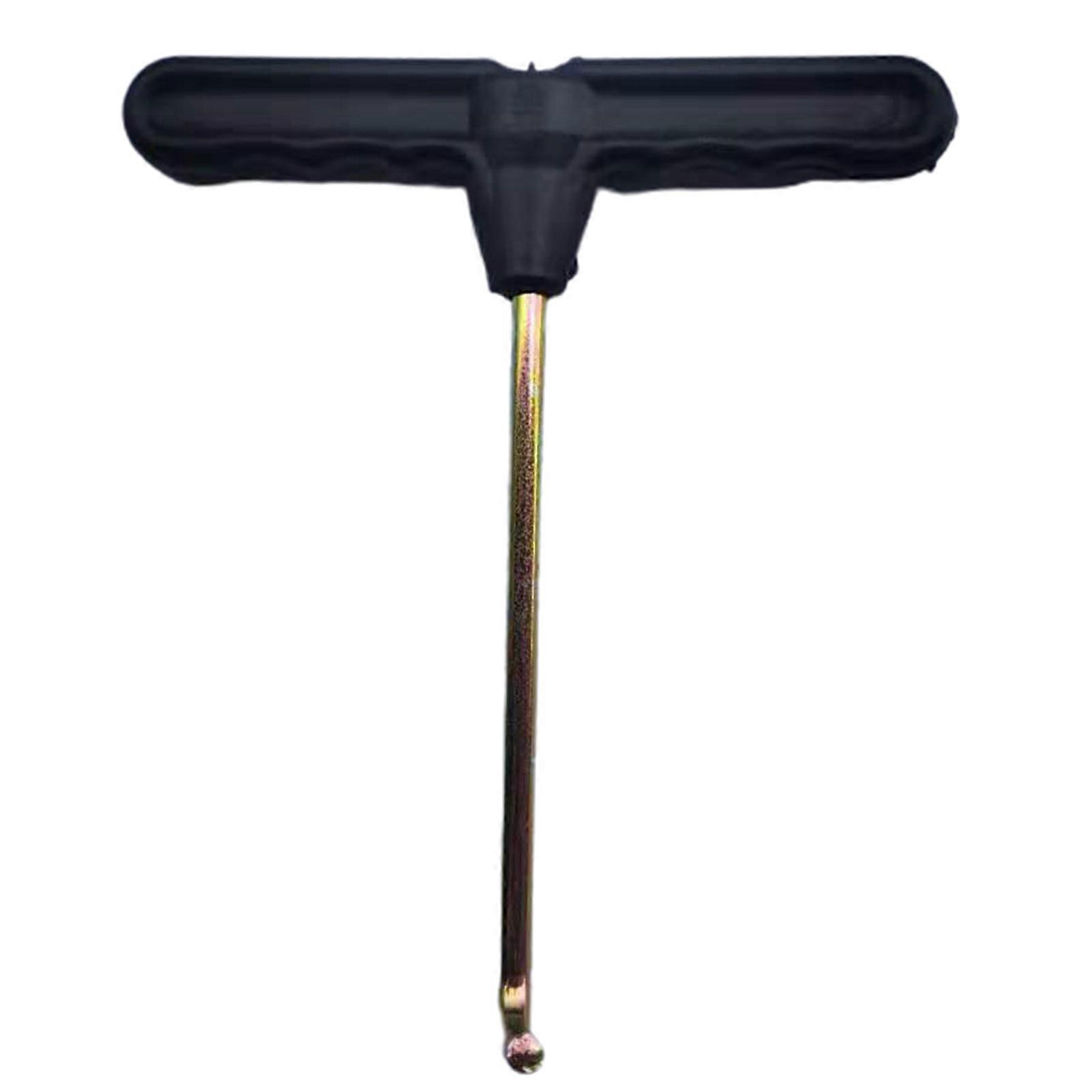 Professional Trampoline Spring Puller Labor-saving Iron Essential Tool Trampoline Extractor T-Hook for Camping