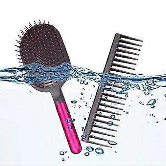 Für Kamm breite Zahn Luft entwirren Friseur Rechen Haarstyling Massage Sharon Bürste Set 2pc