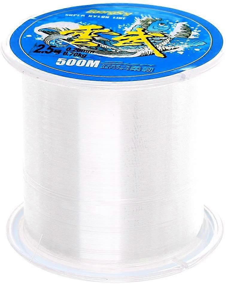 500 متر خط الصيد واضحة، 0.26mm النايلون سلك الصيد، Monofilament خط الصيد سلك واضح