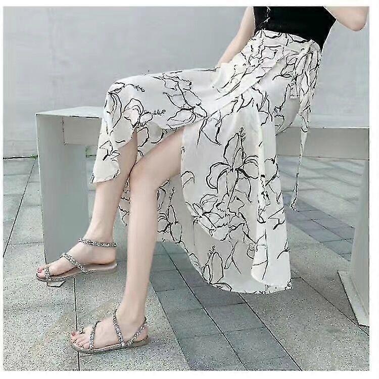 חצאיות נשים קיץ שרוכים רזה הכל התאמה חוף אחיד סקסי לעטוף חתיכה אחת מידי מותן גבוה חצאית קוריאנית נשים טרנדי פשוט חדש