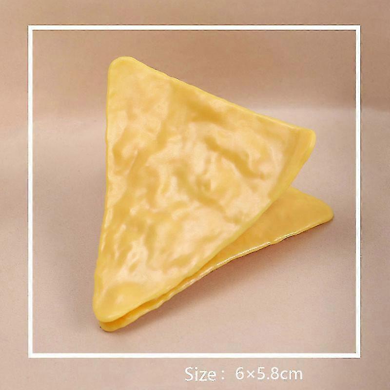 10 pièces mignonnes croustilles de pommes de terre modélisation clip bureau lady style école papeterie photo décoration fournitures papeterie
