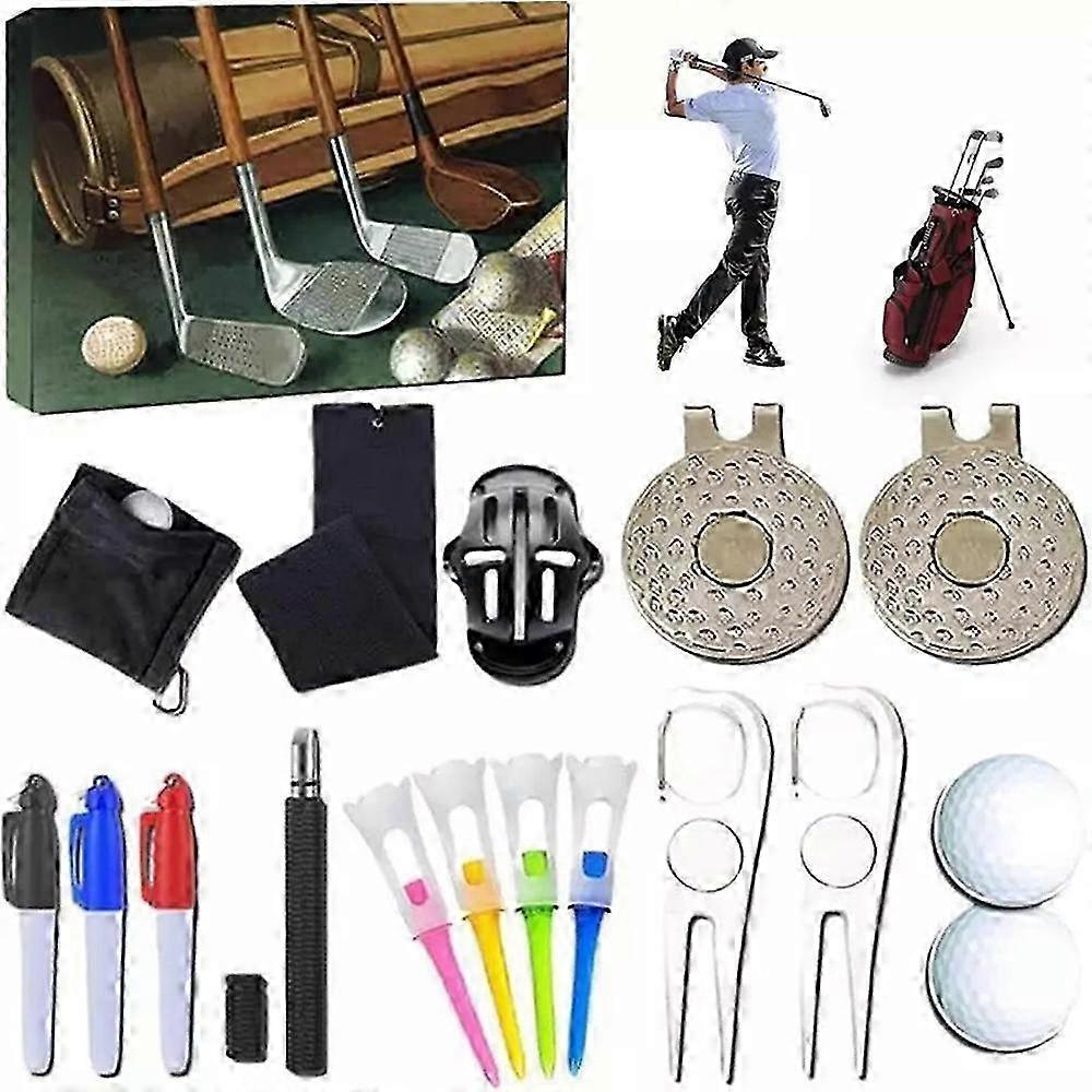 2024 Christmas Golf Advent Calendar Countdown Xmas Gift