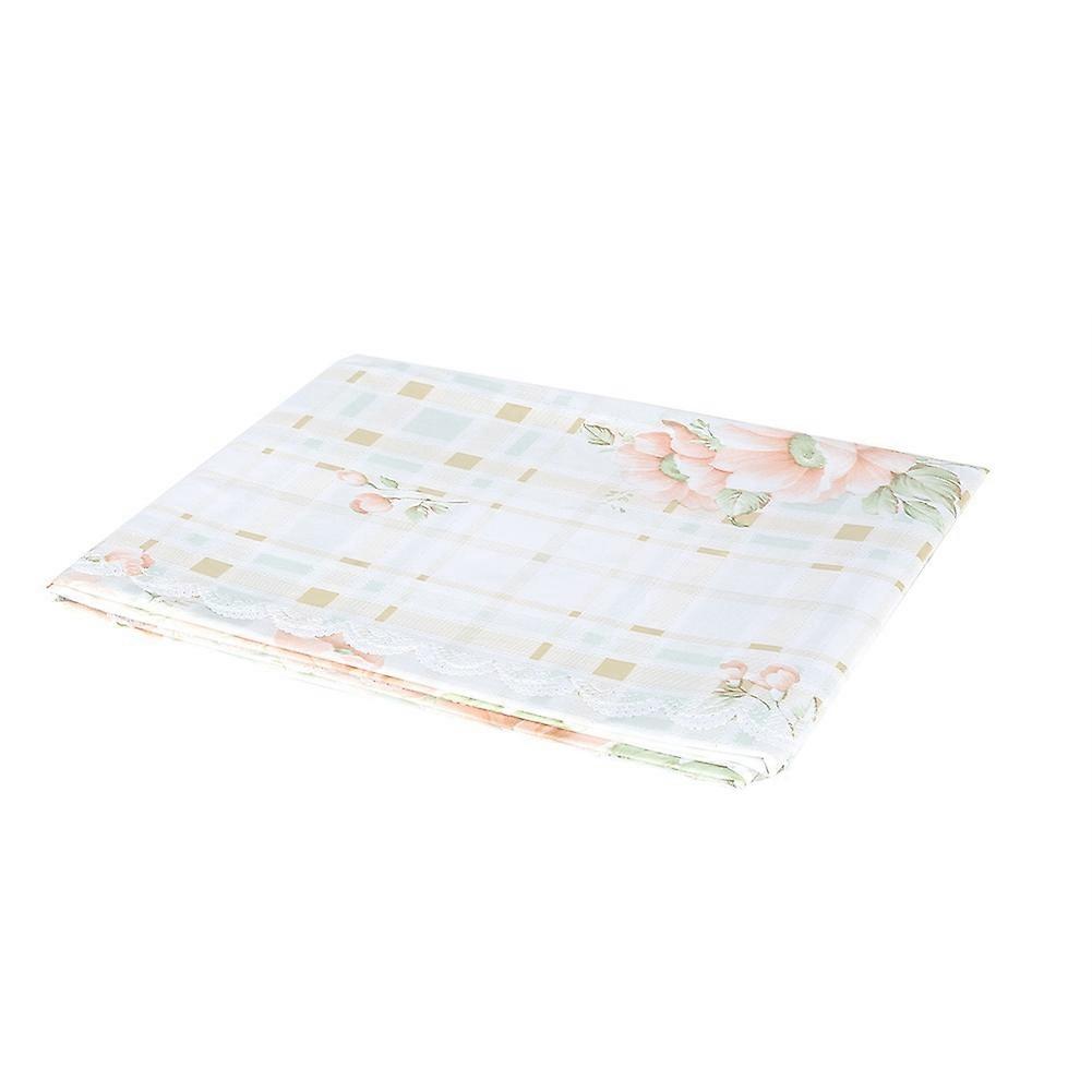 Waterproof Anti - Oil Polyester Table Cloth Dining Kitchen Table Cover Protector Party Orange