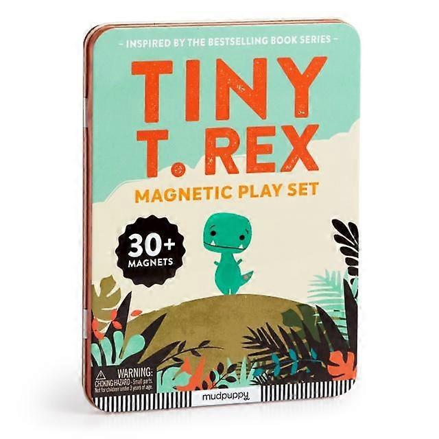 Tiny T.rex magneettinen leikkisetti Mudpuppy Game Bookilta