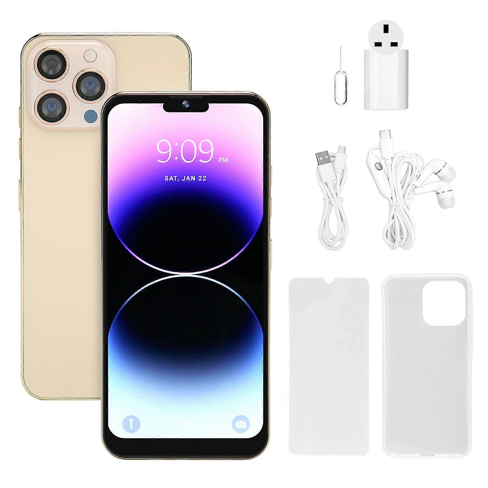 6.6in Unlocked Android 10 Smartphone, 3G Dual SIM, 5000mAh, 32MP Camera, Dual Band WiFi