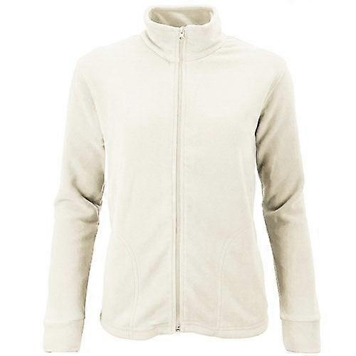 Ladies Micro Fleece Lightweight Zip Top