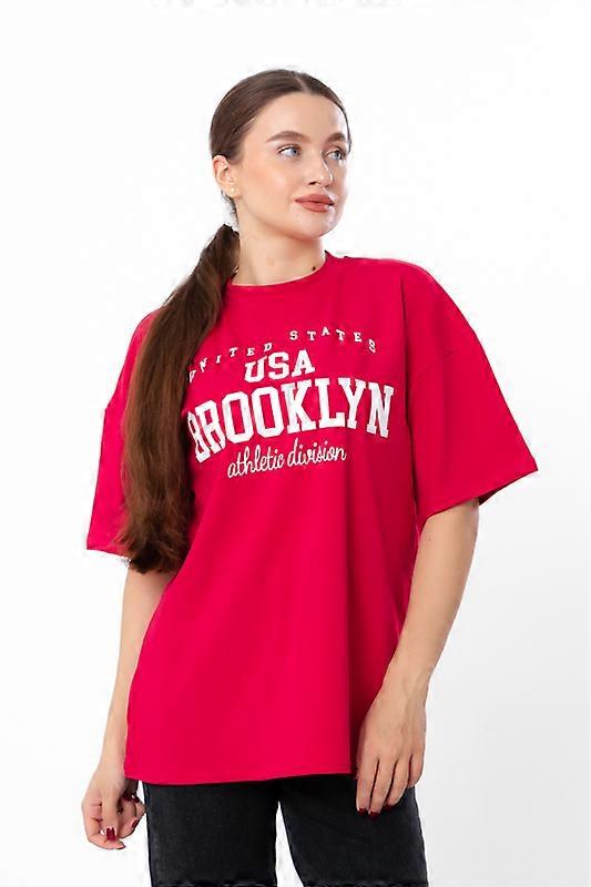 Women’s Loose Fit Tee – Comfortable Style & Vibrant Print, , Summer,  HC 8393-036-33