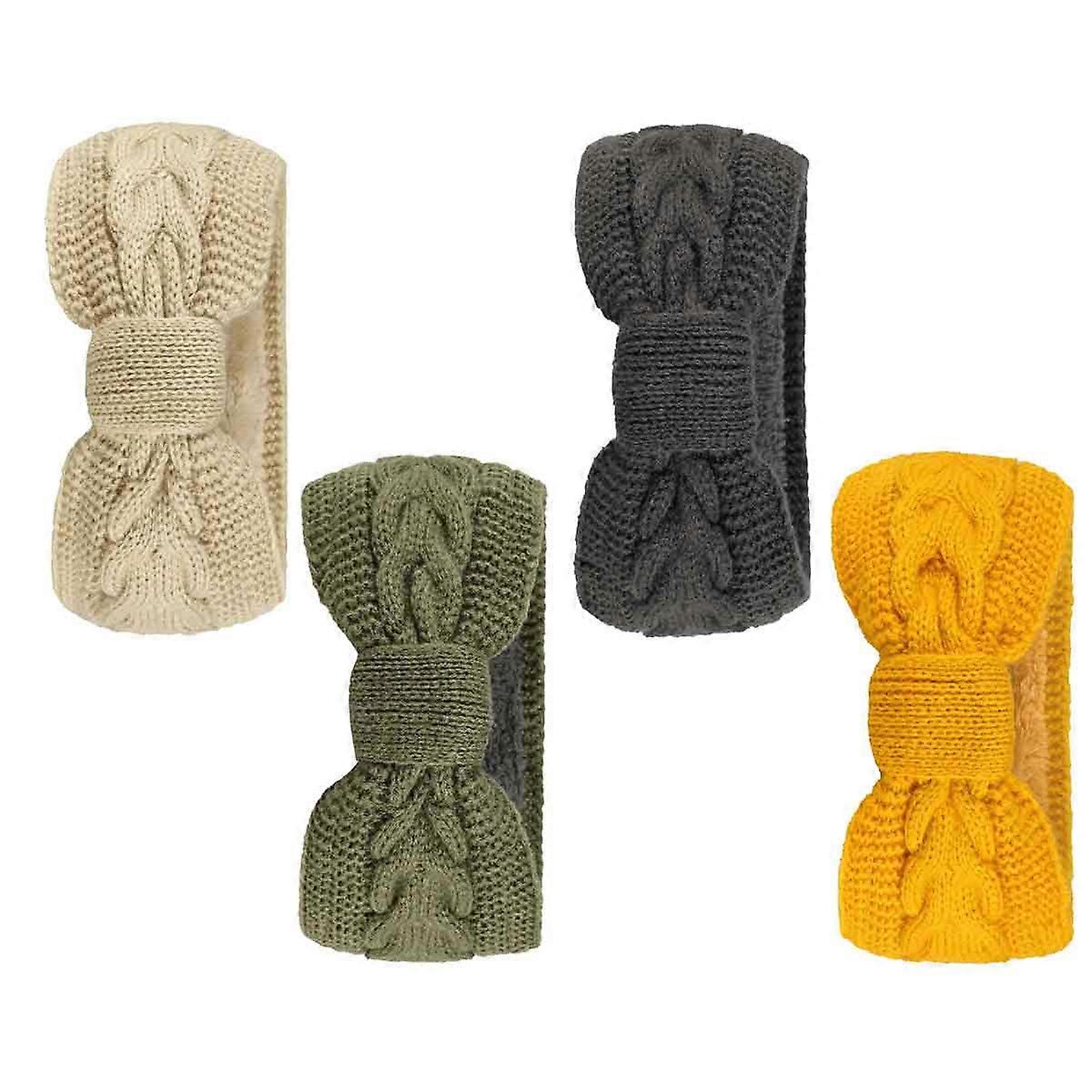 Knit Crochet Turban, Headband, Headwrap