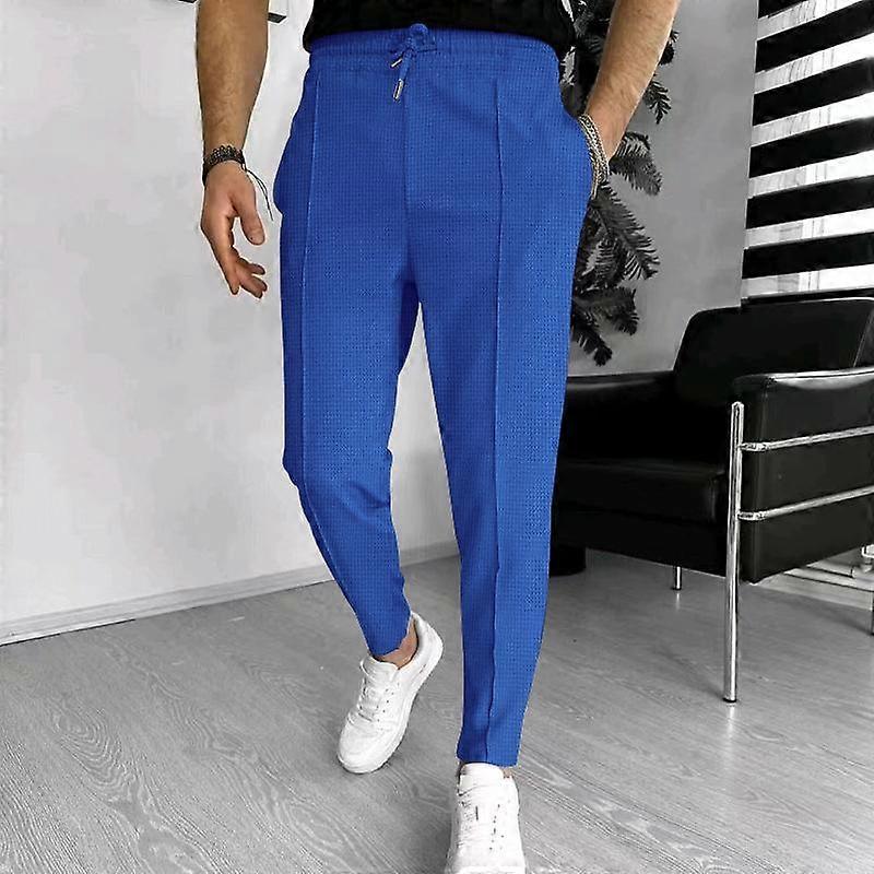 Herren Kordelzug Sportlich Lange Hosen Casual Plus Size Lange Hosen Fitness Lange Hosen