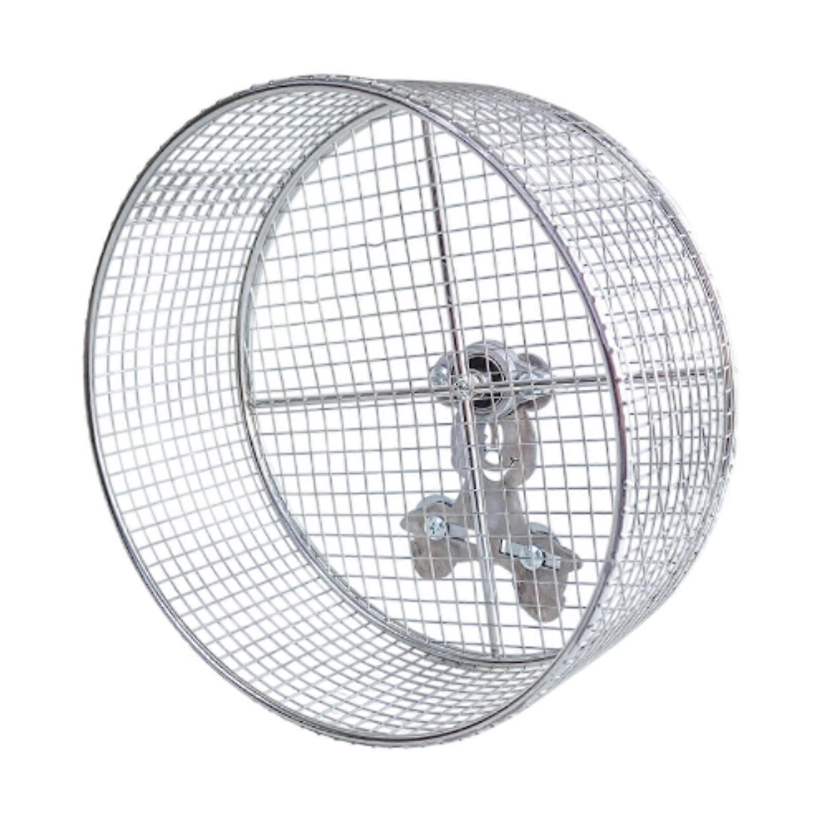 אוגר ריצה גלגל תרגיל מתכת עבור קיפודים, חולדות, סנאי חוט רשת