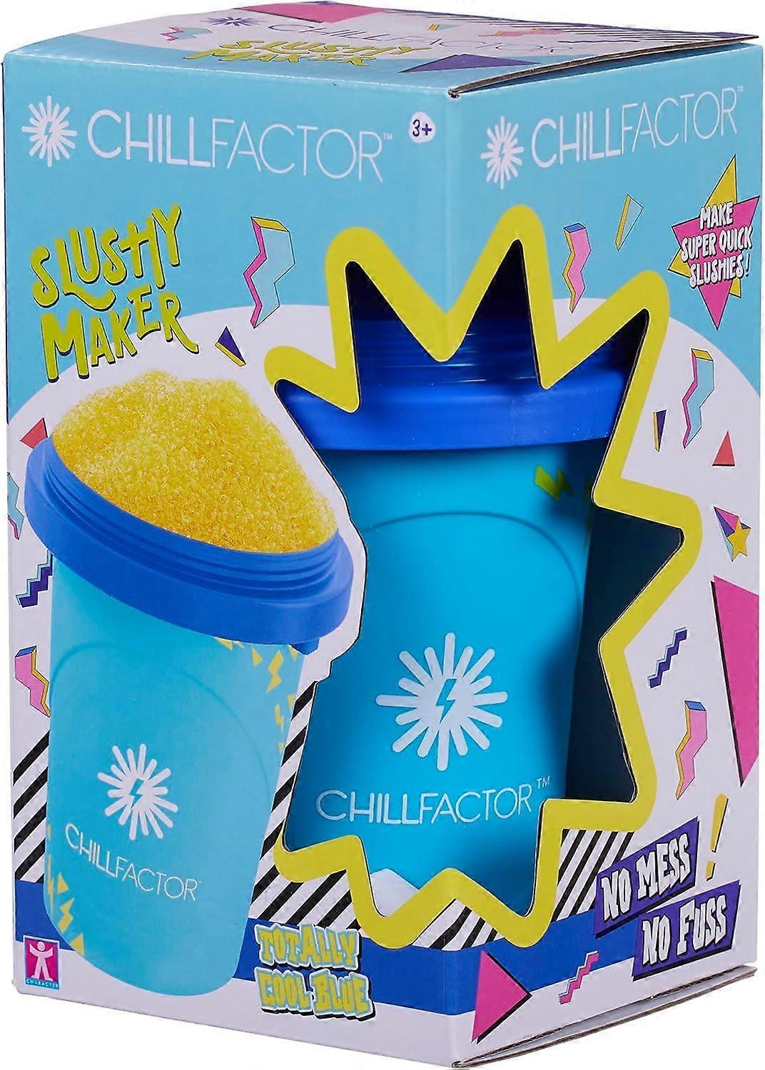 Chillfactor - Slushy Maker Colour Shock Totally Cool Blue Toy