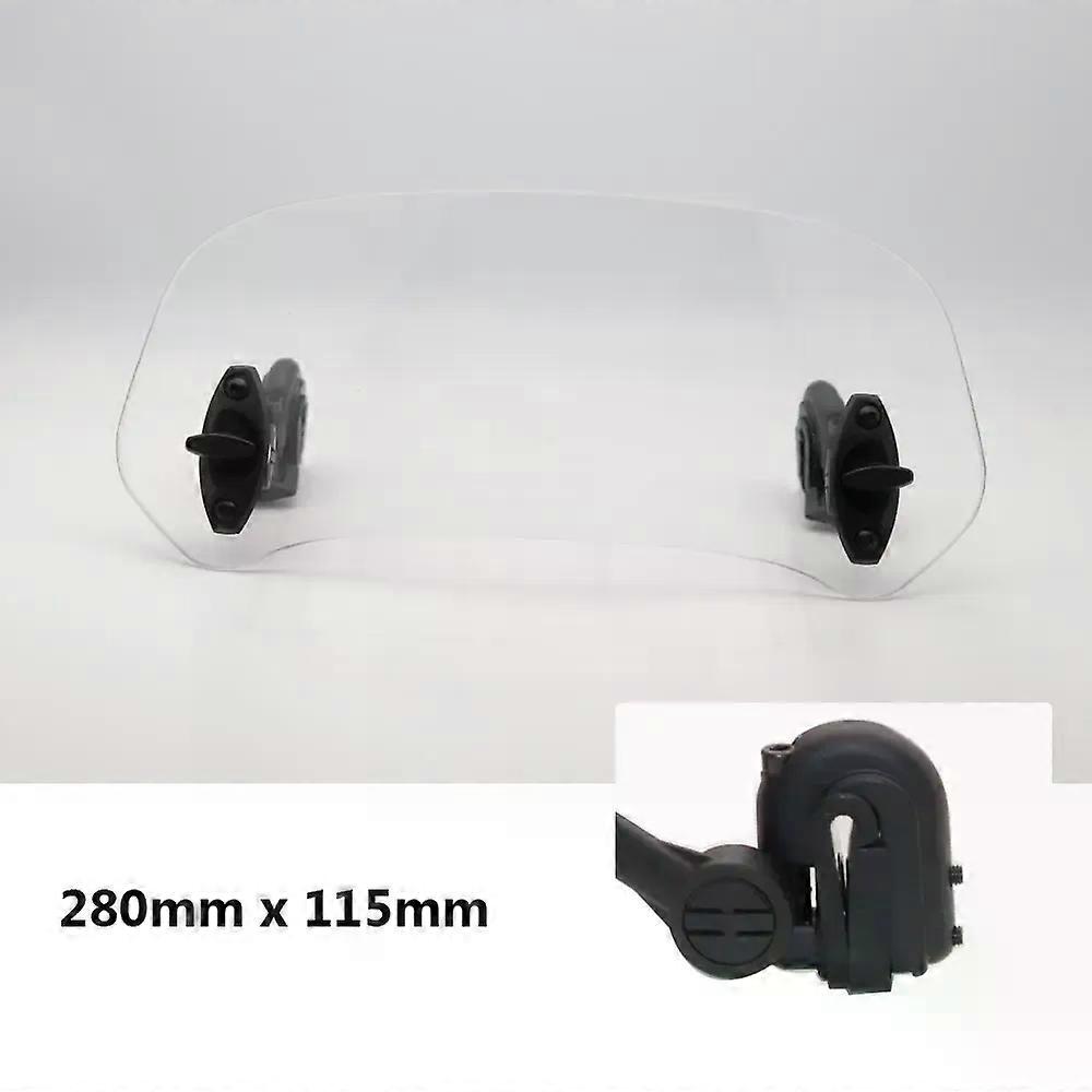 Motorcycle Windshield Extension Spoiler Windscreen Air Deflector compatible for XL 650 600 700 1000 125V Transalp Varadero XRV750 MAXP