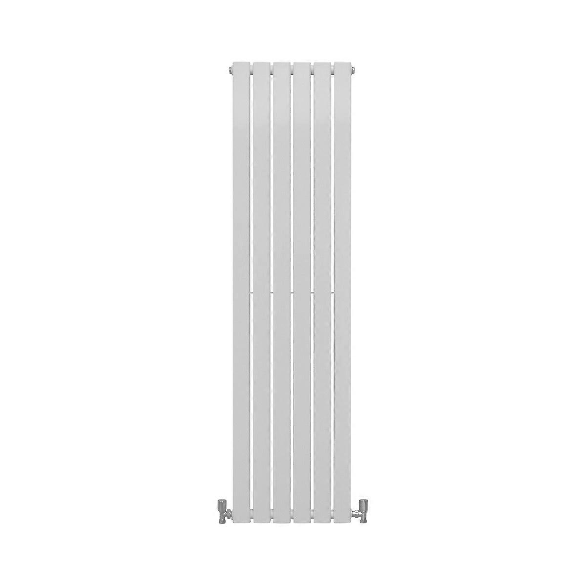 Designer Flachheizkörper Weiß glänzend 1600mm x 420mm