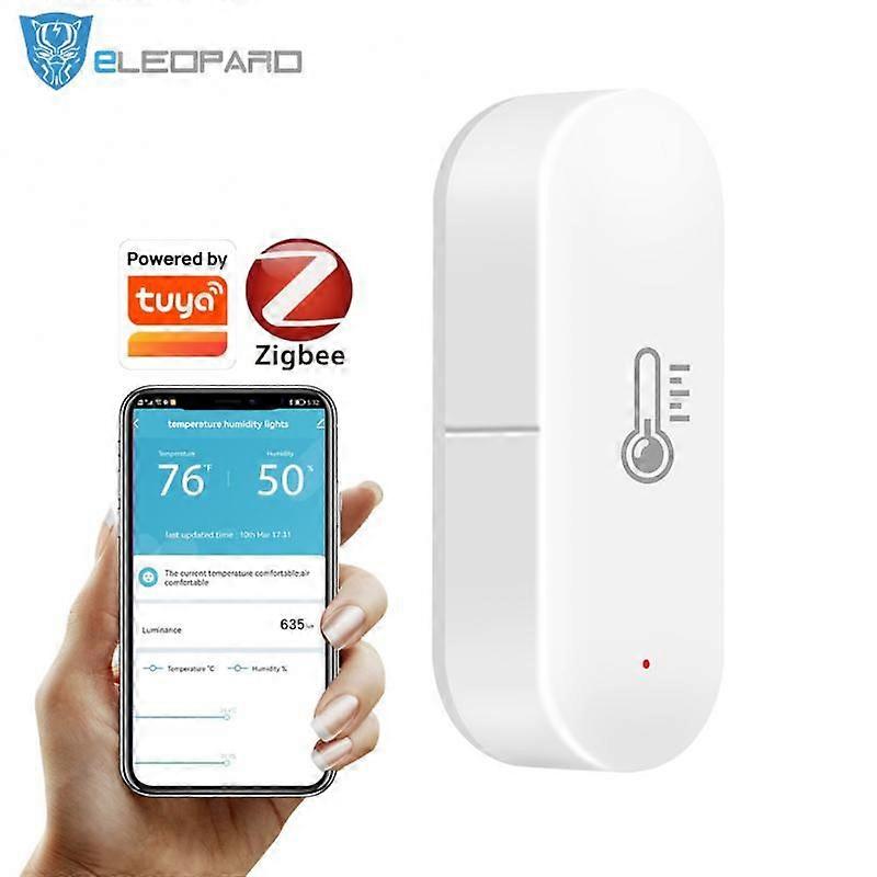 Tuya Wifi ZigBee Smart Temperature And Humidity Sensor Indoor Outdoor Hygrometer