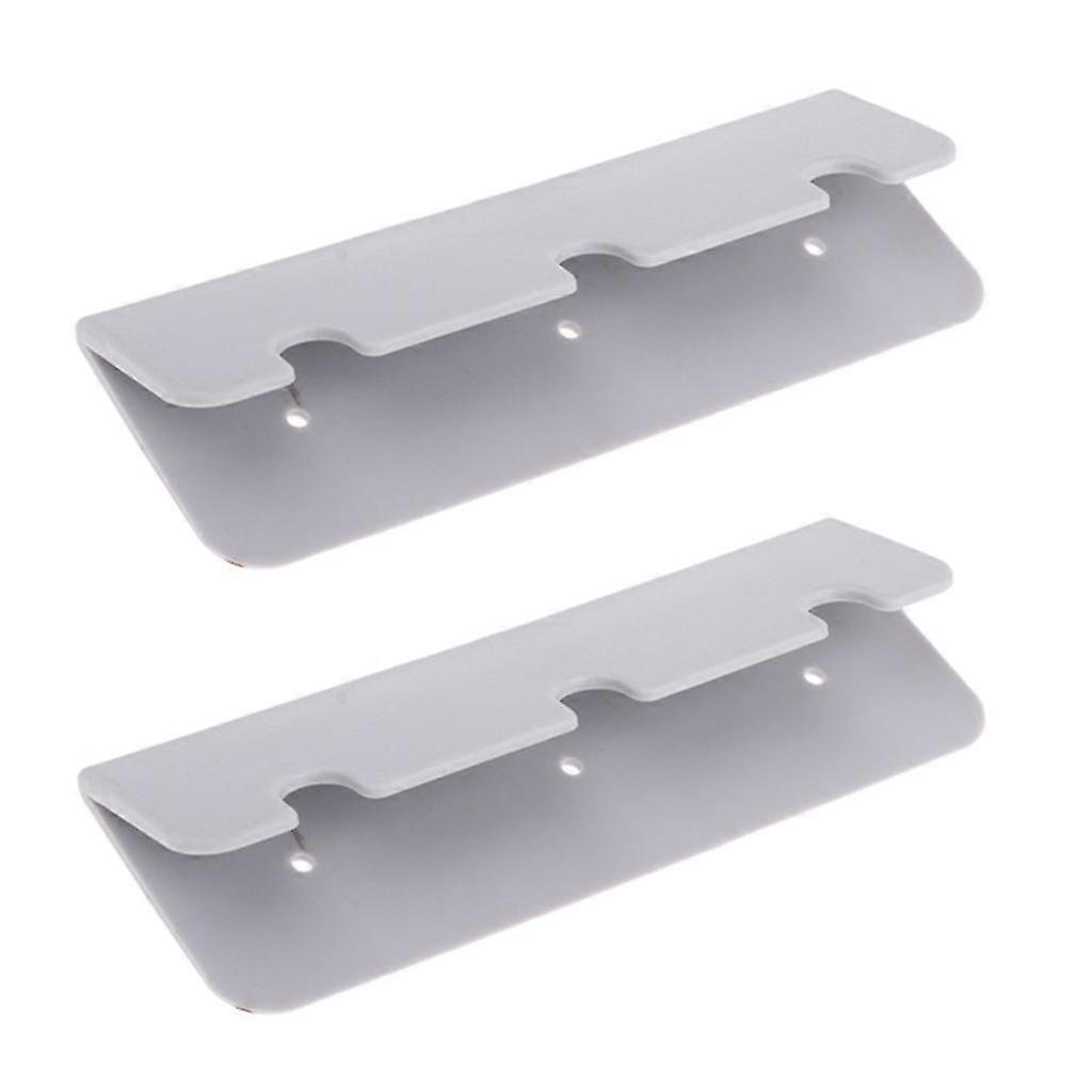 2-Pack PVC Boat Seat Hooks for Inflatable Boat Canoe Kayak, UV-Resistant Durable Clip Bracket Replacement Marine Hardware