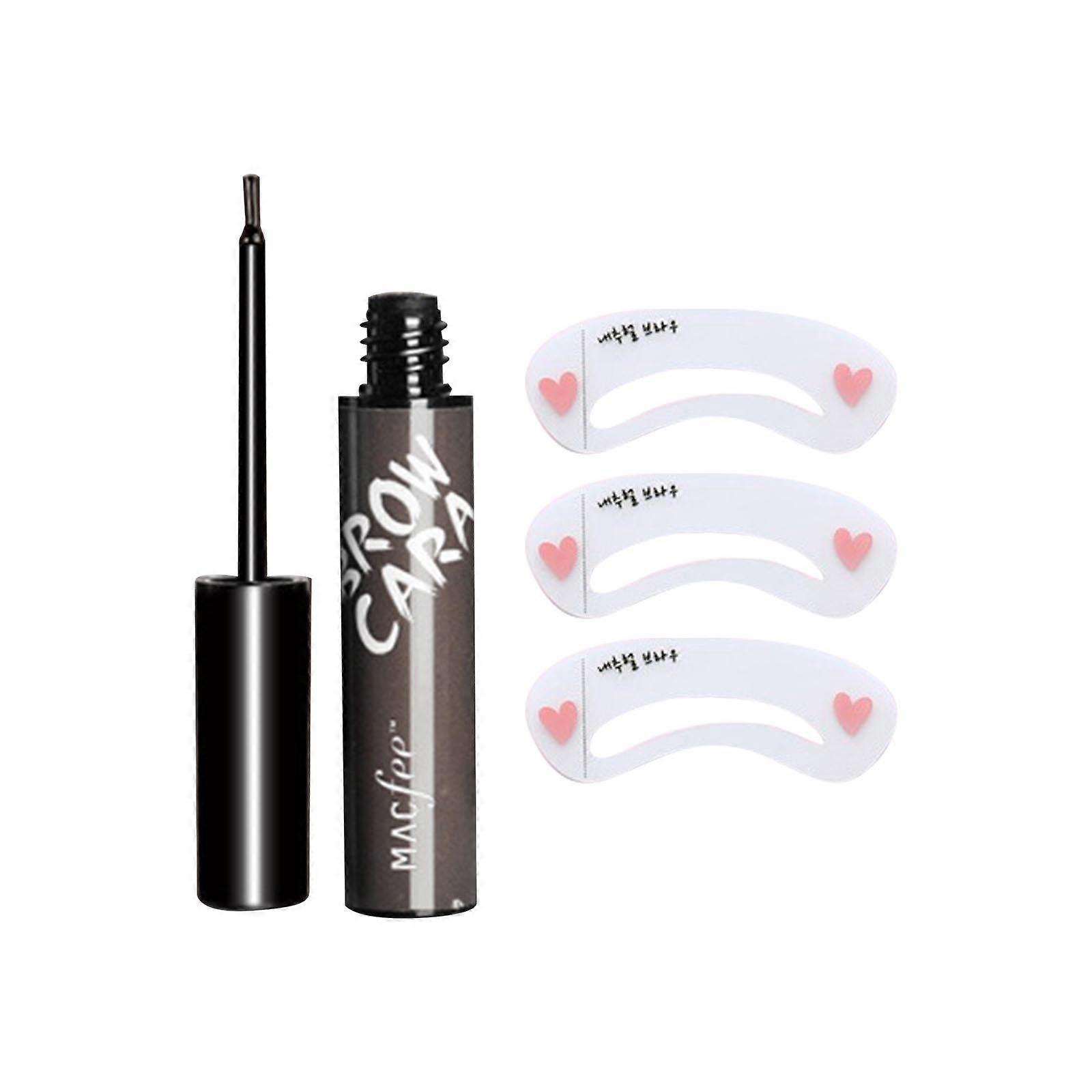 Eyebrow Cream, Semi-permanent Tear, And Non-fading Eyebrow Glue, Light Brown Eyebrow,1ML