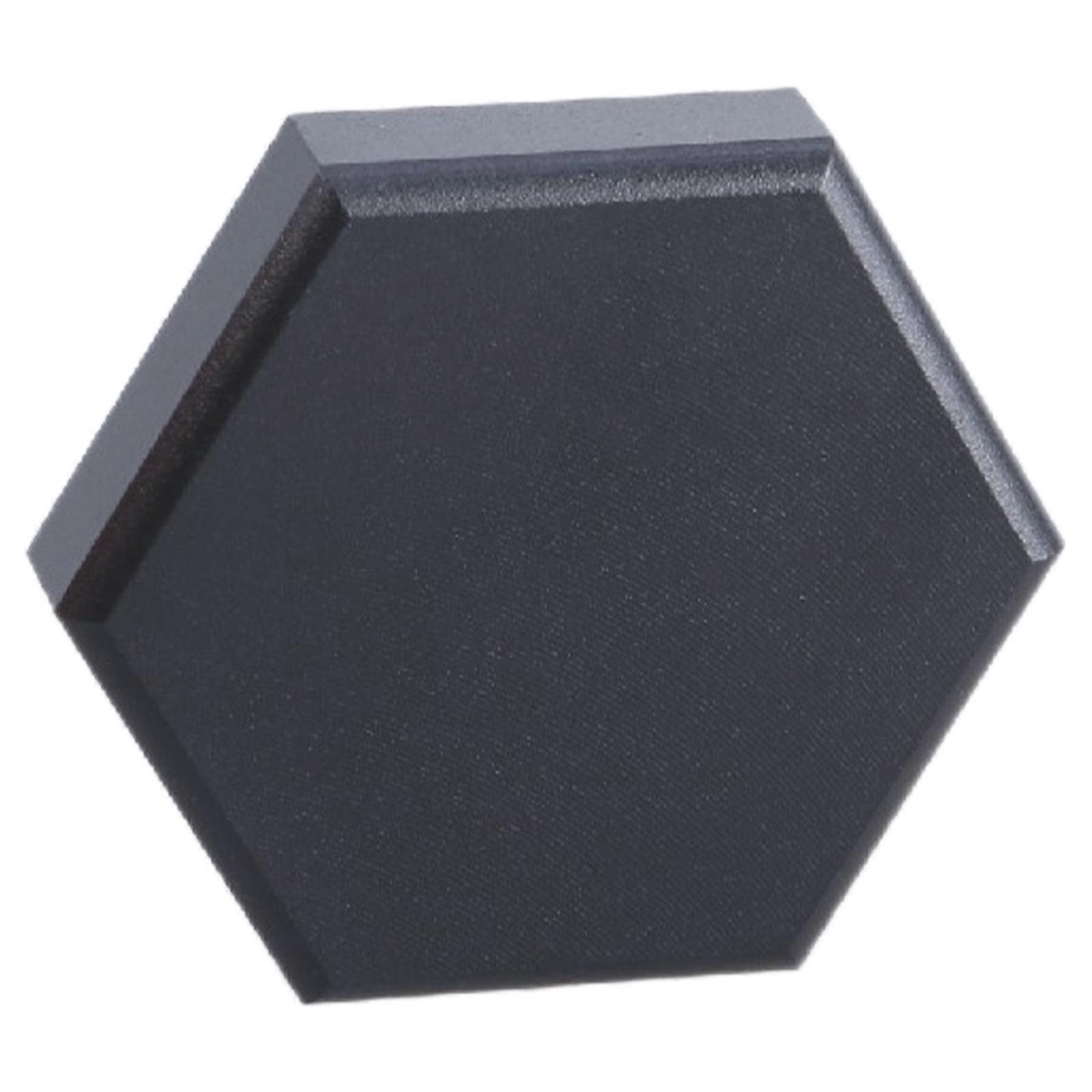 Aluminum Magnetic Billiard Pool Chalk Carrying Case Hexagon Cue Tip Chalk Holder Billiard Chalk Holder for Billiard Lover Black