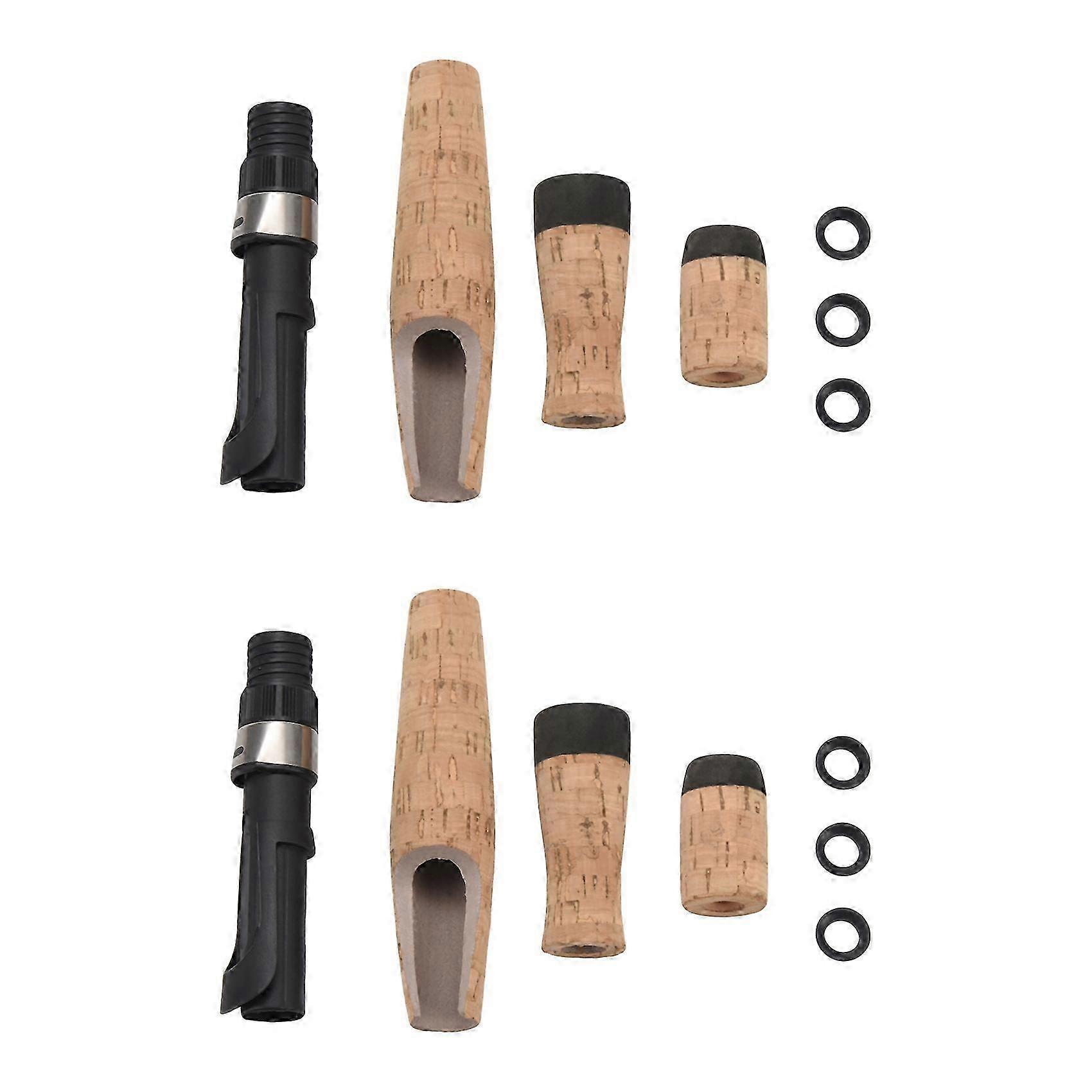 2X DIY Composite Cork Handle Grip for Spinning Rod Building & Repair