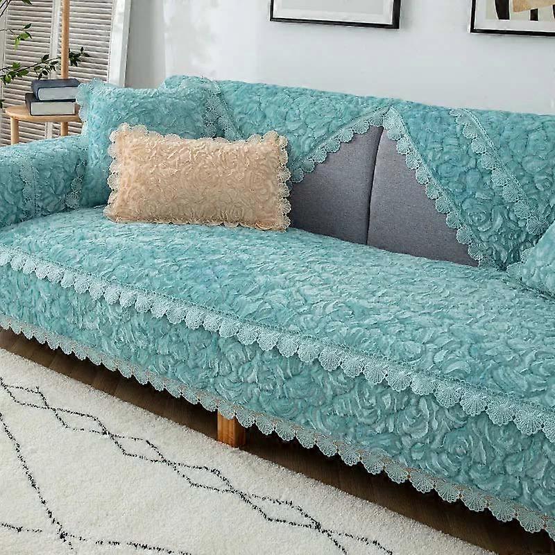 Sofa Cushion All Seasons Round Universal Sofa Cover Non Slip Nordic Style Dust Cover All Inclusive Sofa Cover
