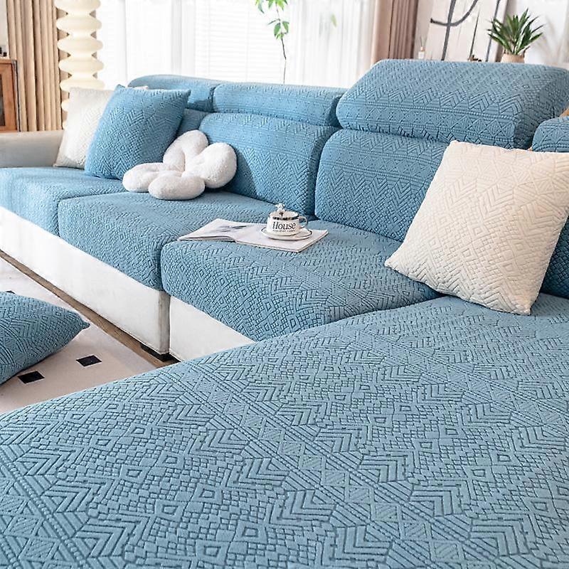 Jacquard Sofa Slipcover Non-slip Stretch Sofa Cover Couch Cover Furniture Protector For Living Room