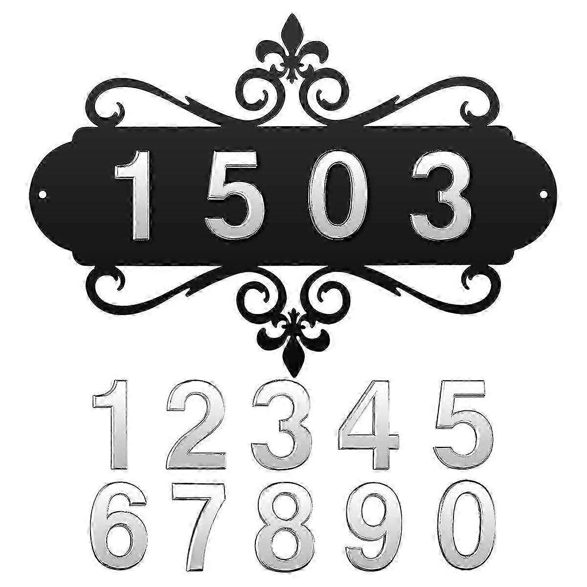 House Address Plaques Address Sign Mailbox Number Personalized Address Signs compatible with House Home Hotel O