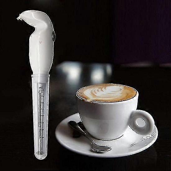 Greek Frappe Maker Electric Hand Mixer Powerful 25w Turbo Frother Whisk Long 15cm Mixing Wand