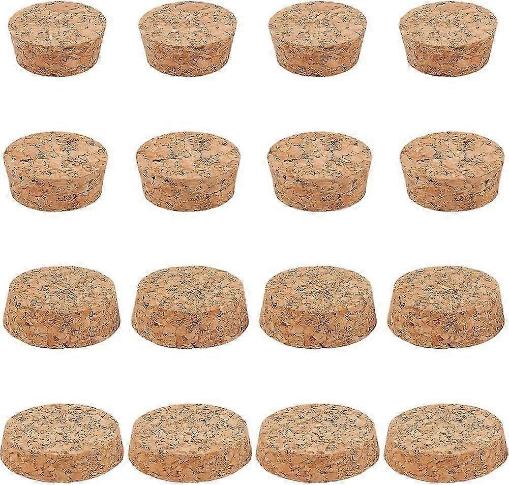 16個 4サイズ テーパードコルクストッパー ワインコルクボトルプラグ デキャンタ 木製交換バレルプラグ ワイン ビール ウイスキー デキャンタ カラフェ ボトル ガラス用