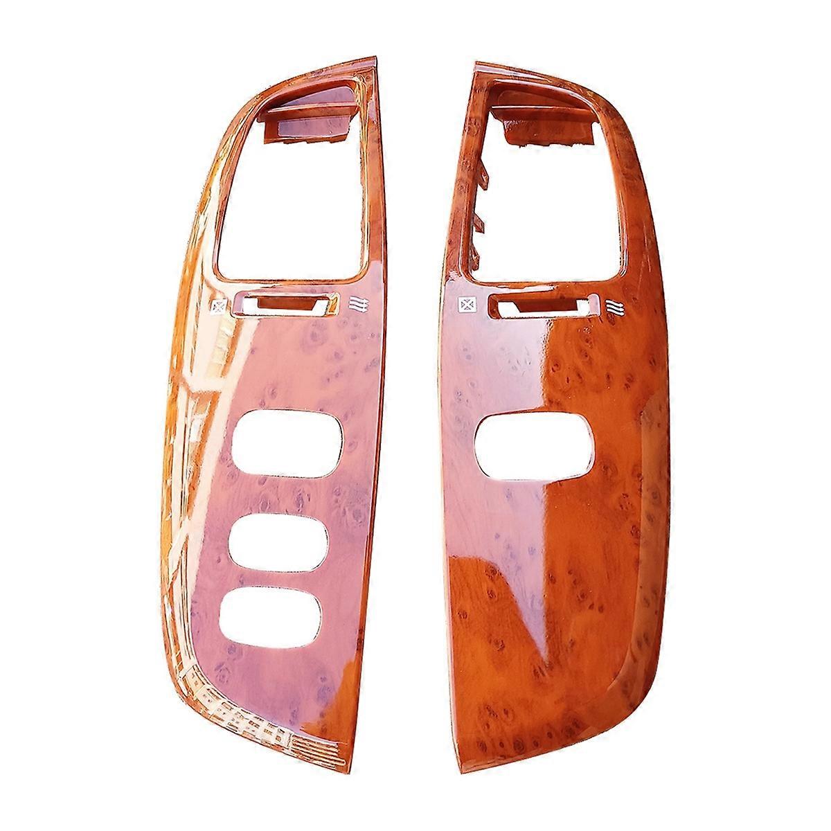 Dashboard Air Vent Frame for Land Cruiser 100 97-07 Wood Grain