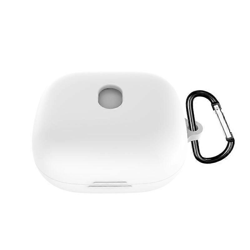 Durability Silicone Protective Cover For Earbud Case Shell Offering Easy Access To Port And Controls White