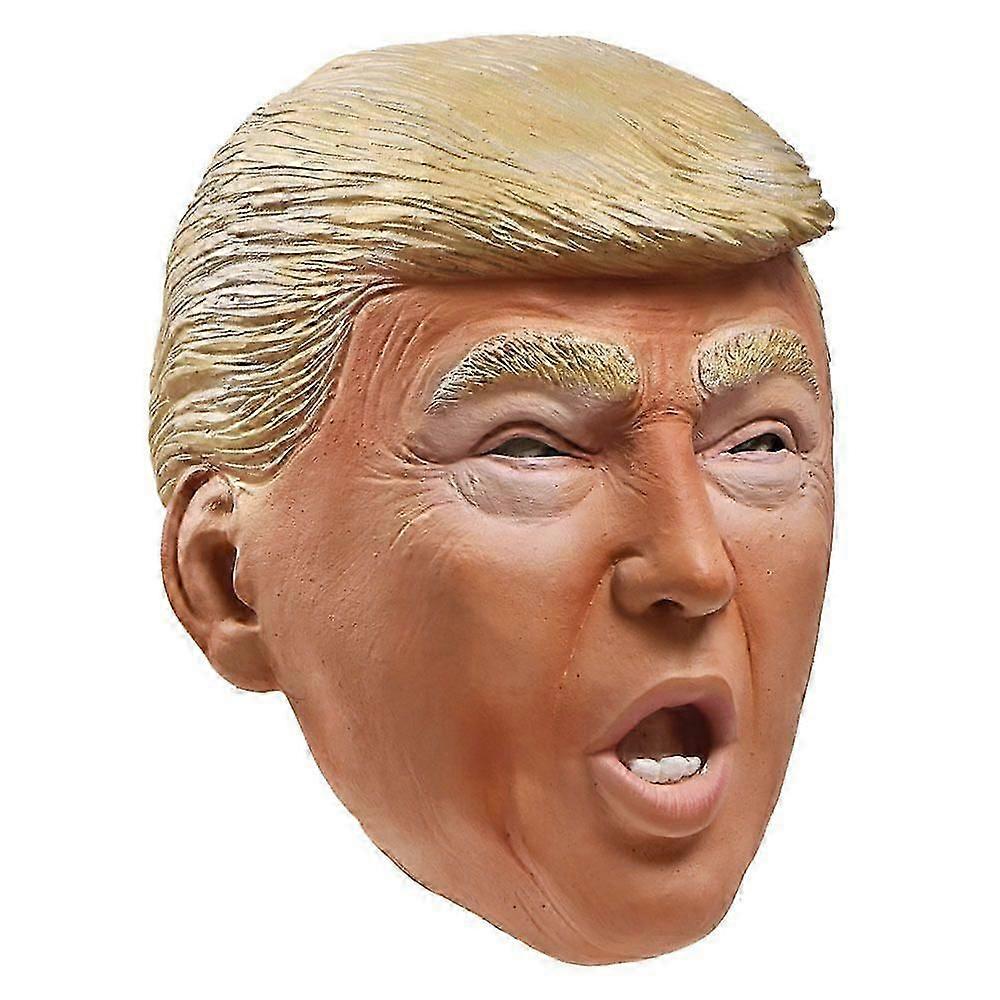 トランプ2020マスクトランプフェイスマスクコスプレマスクラテックスマスカリラアニメマスカラ大統領に投票ハロウィーンコスチューム小道具-2025