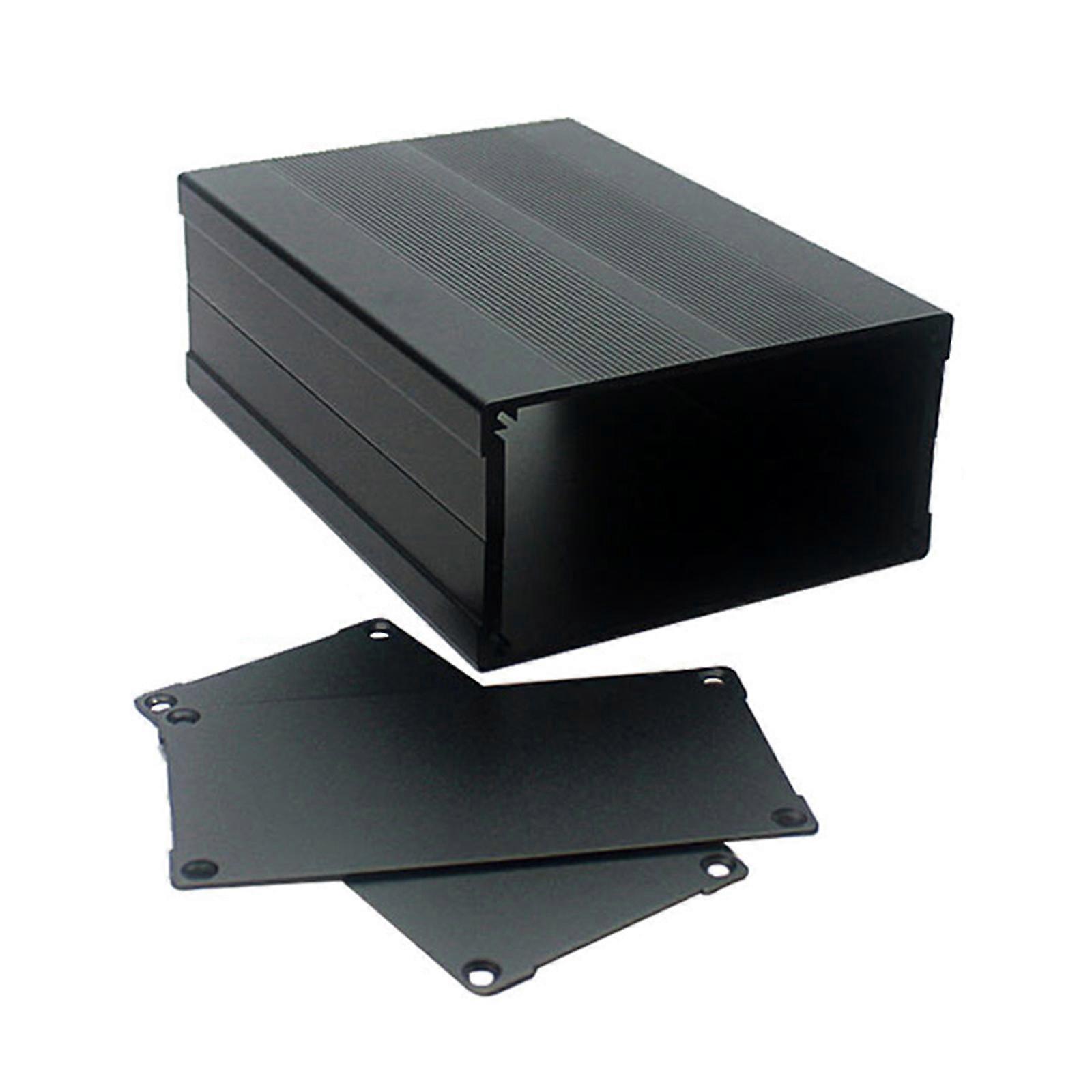 1Set Integrated Aluminum Box Alloy for Shell Instrument Outer for Case DIY Power Supply Enclosure 150x105x55mm