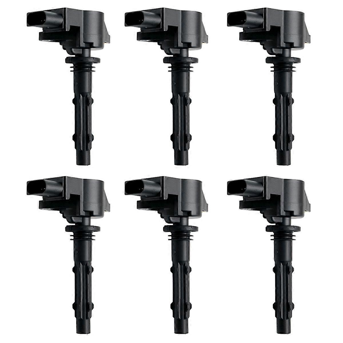 6 Pcs Ignition Coil A0001502780 0001502680 for C230 C250 C280 CLK350 CLS500 ML350 ML550 UF535