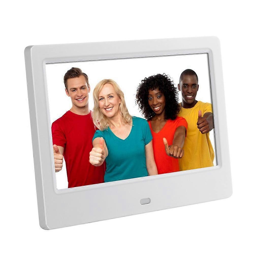 7/8/10"Digital Picture Photo Frame IPS Full-View Screen Photo Album Clock Calendar Video Player with Remote Control For Family Gift