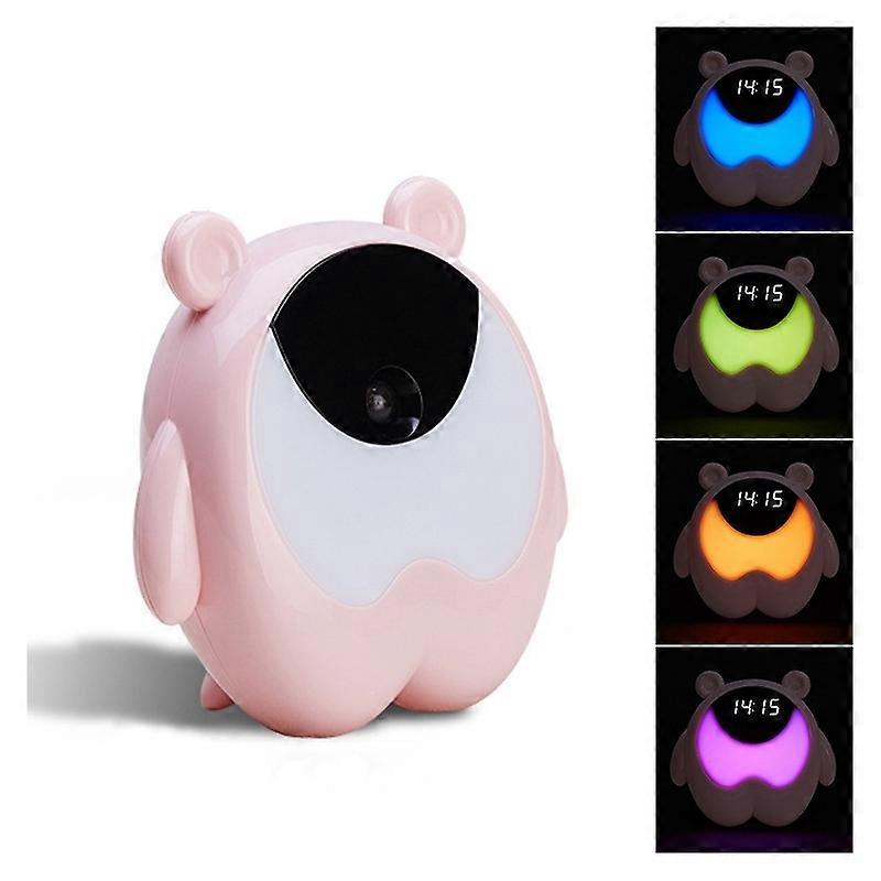 Tempo creativo Luce Camera da letto per bambini Timer intelligente Sveglia da comodino Sette modelli di colori 3W
