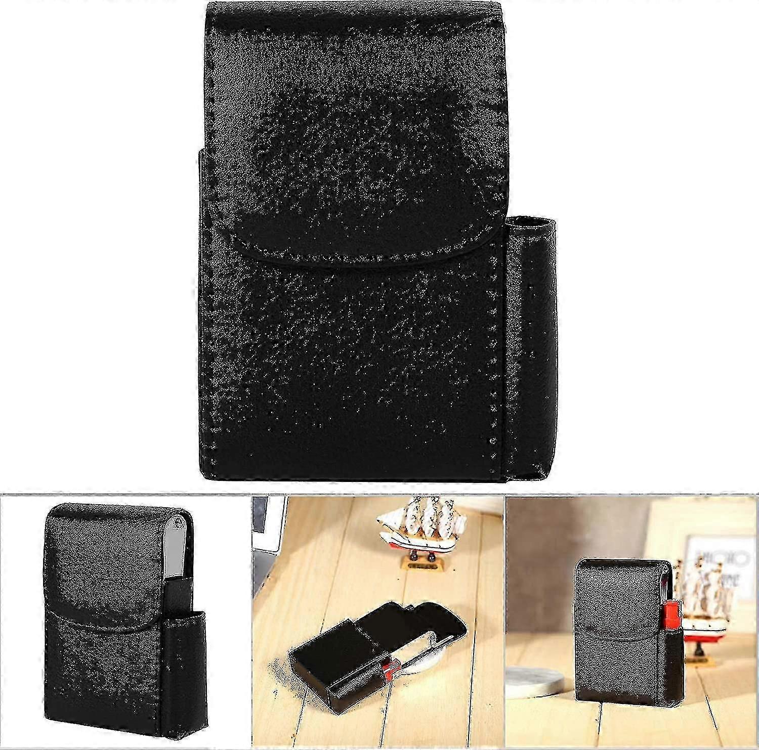 Case For Leather Cigarette Organizer Pu Storage Box For Cigarettes Cigarette Case Gift