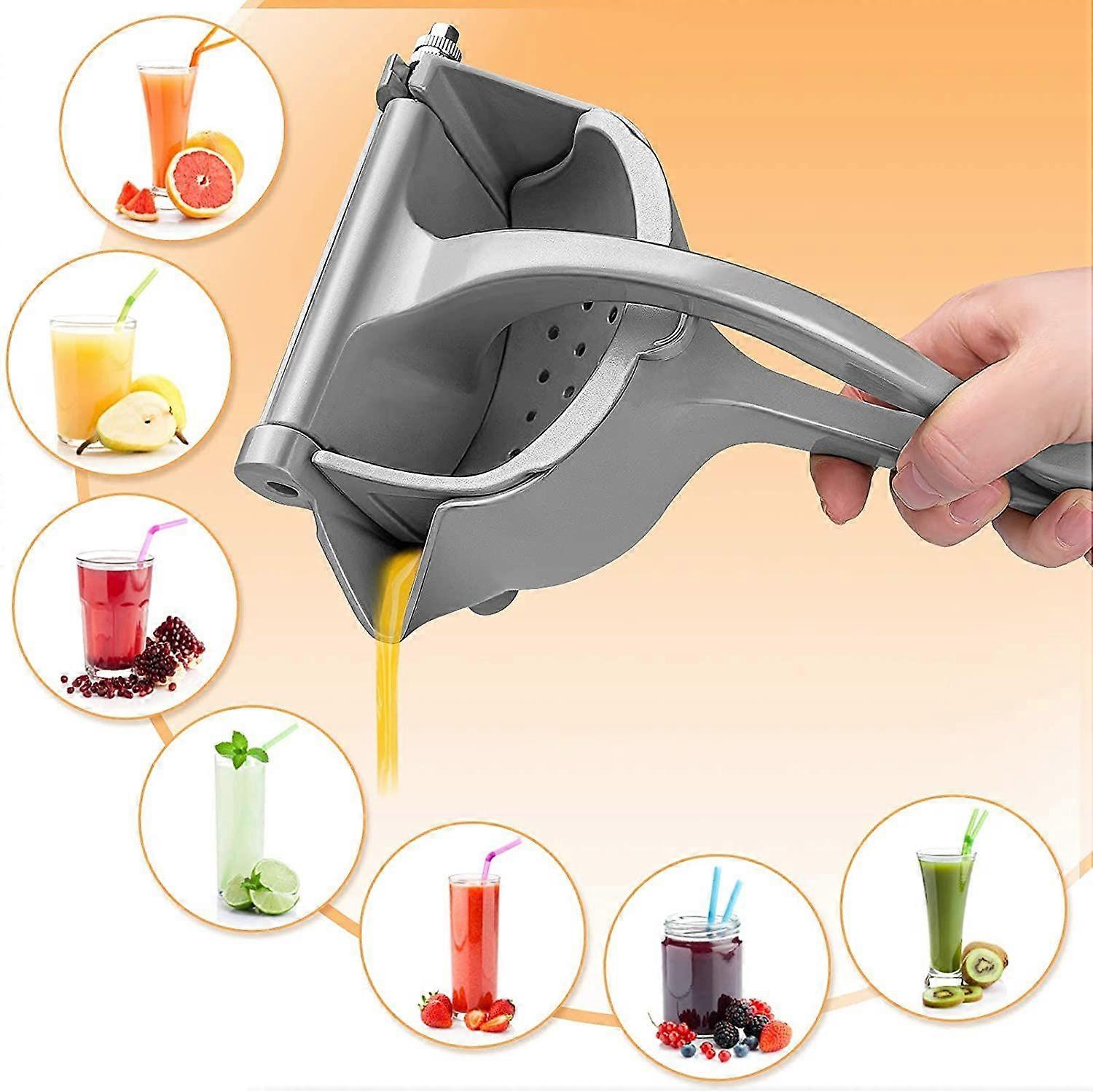 Manual Juicer Lemon Squeezer Citrus, Heavy Duty Handhold Press Fruit Manual Juicer, Detachable Lime Squeezer For Health Fruit Juice