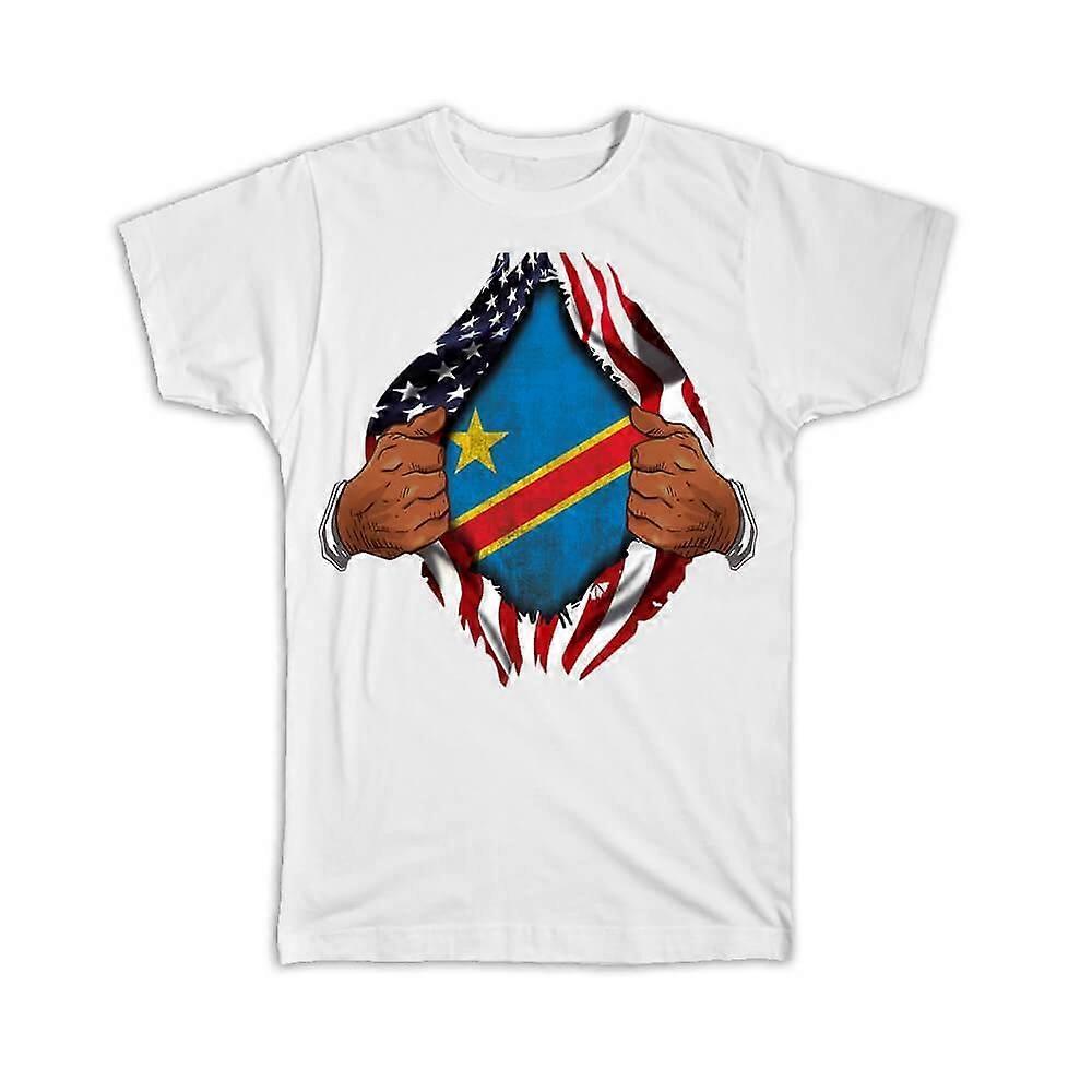Gift T-Shirt: Democratic R. Congo Distressed