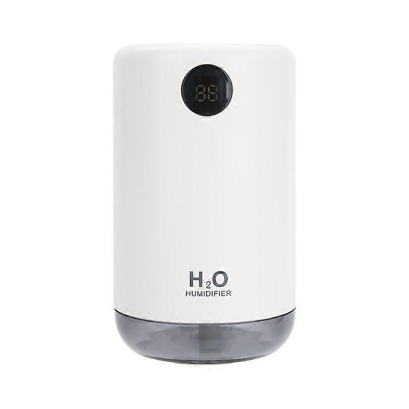 500ML Battery Powered Portable Cool Mist Humidifier, USB Desktop Humidifier with Mist Mode, LED Night Lights, Auto Shut-Off