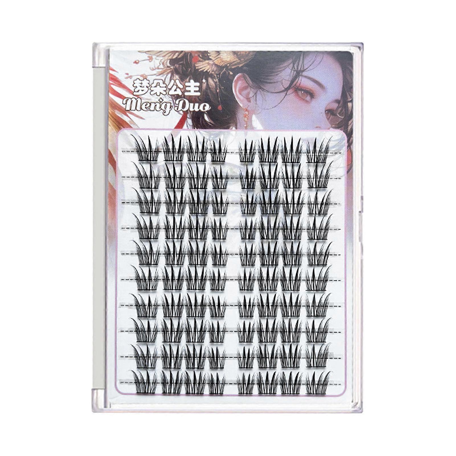 C Curl Wispy Lash Extension Self Adhesive Lash Clusters