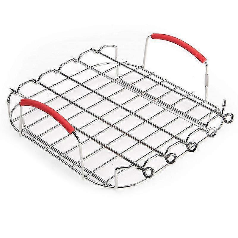 Stainless Steel AirFryer Grill Rack Versatile Square Roasting Grill