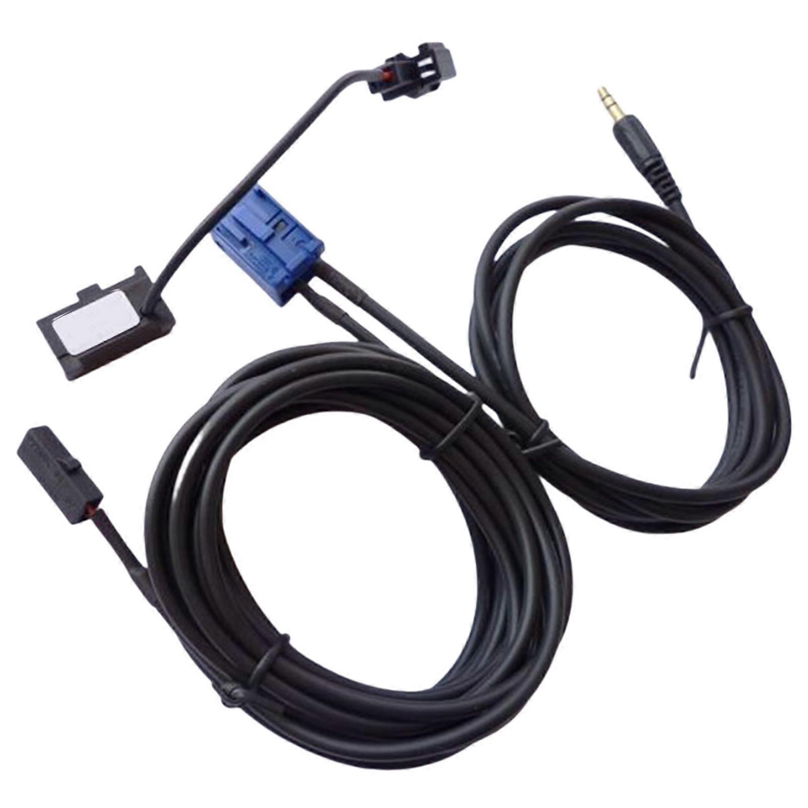 .5mm AUX Cable with microphone rophone Input Harness 307